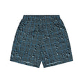 Louis Vuitton Raindrop Trompe-LʼOeil Shorts Teal