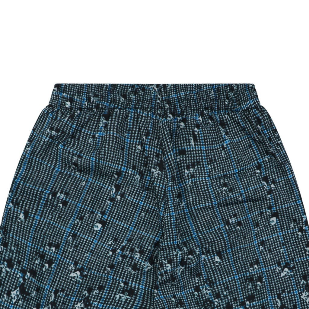 Louis Vuitton Raindrop Trompe-LʼOeil Shorts Teal