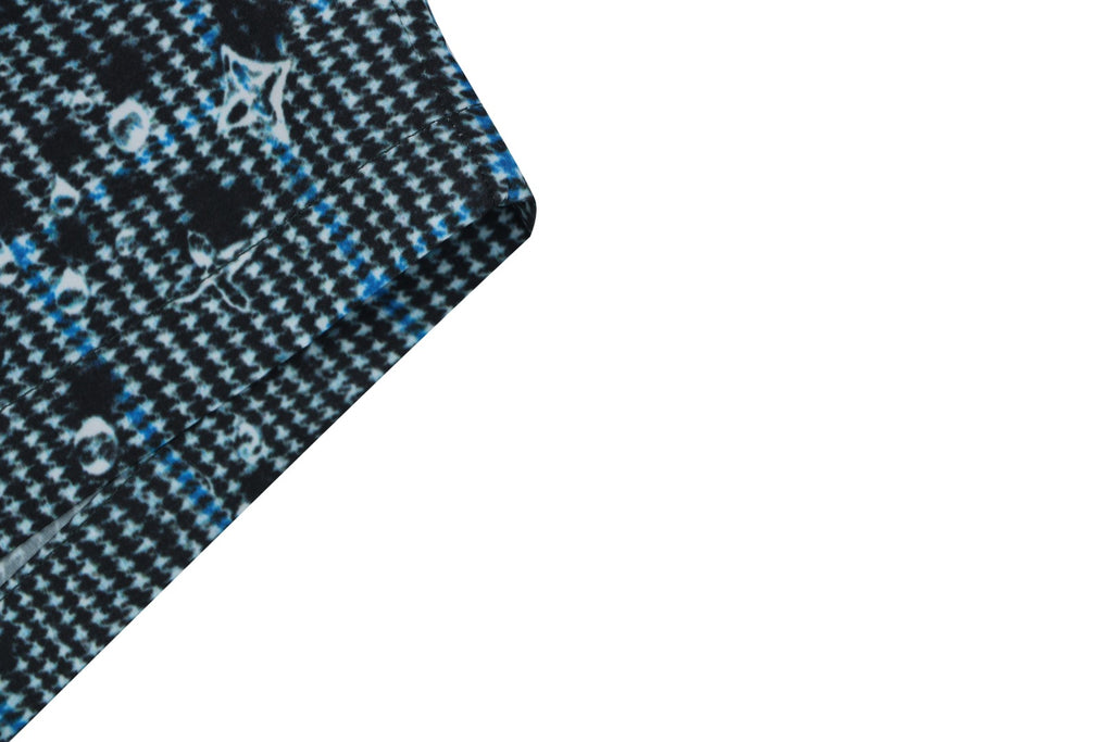 Louis Vuitton Raindrop Trompe-LʼOeil Shorts Teal