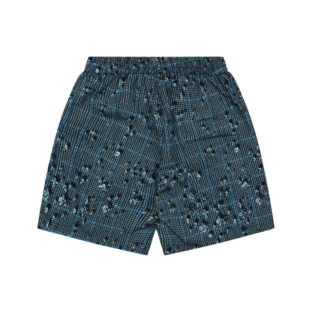 Louis Vuitton Raindrop Trompe-LʼOeil Shorts Teal
