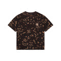 Louis Vuitton Abstract Wrap Jacquard Short Sleeve Tee Dark Brown