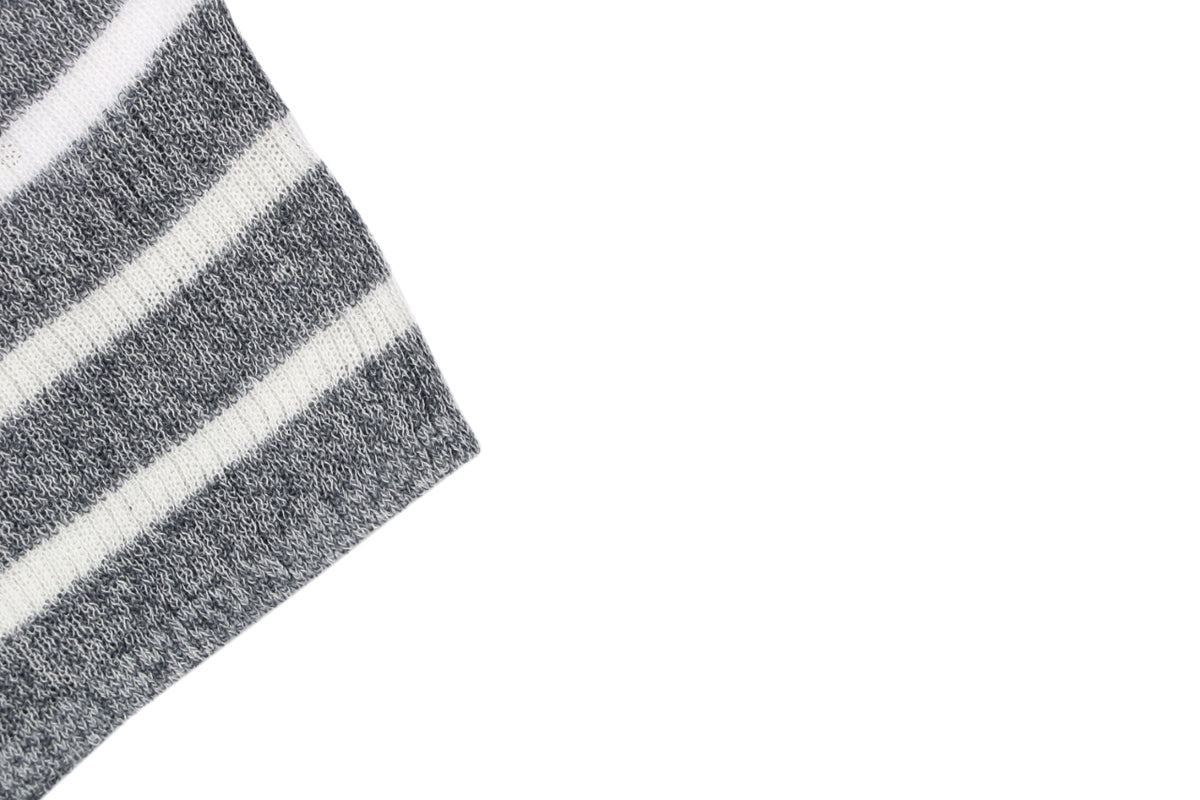 Dior Christian Dior Grey White Stripe Jacquard Short Sleeve Tee