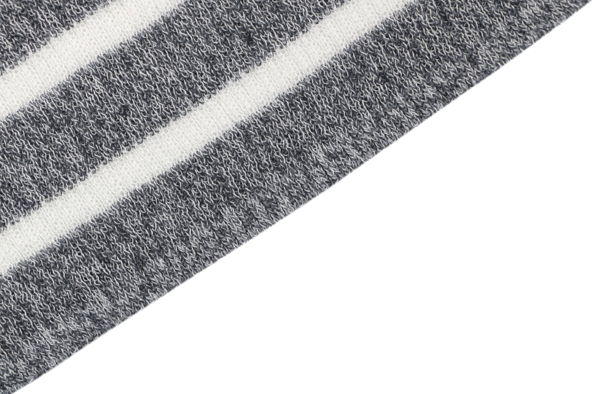Dior Christian Dior Grey White Stripe Jacquard Short Sleeve Tee