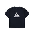 Balenciaga x Adidas Reversible Three-Stripe Logo Short Sleeve Tee — Navy