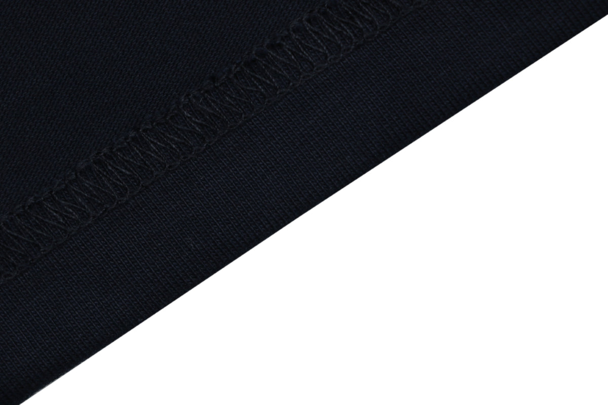 Balenciaga x Adidas Reversible Three-Stripe Logo Short Sleeve Tee — Navy