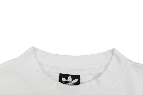 Balenciaga x Adidas Reversible Three-Stripe Logo Short Sleeve Tee — White