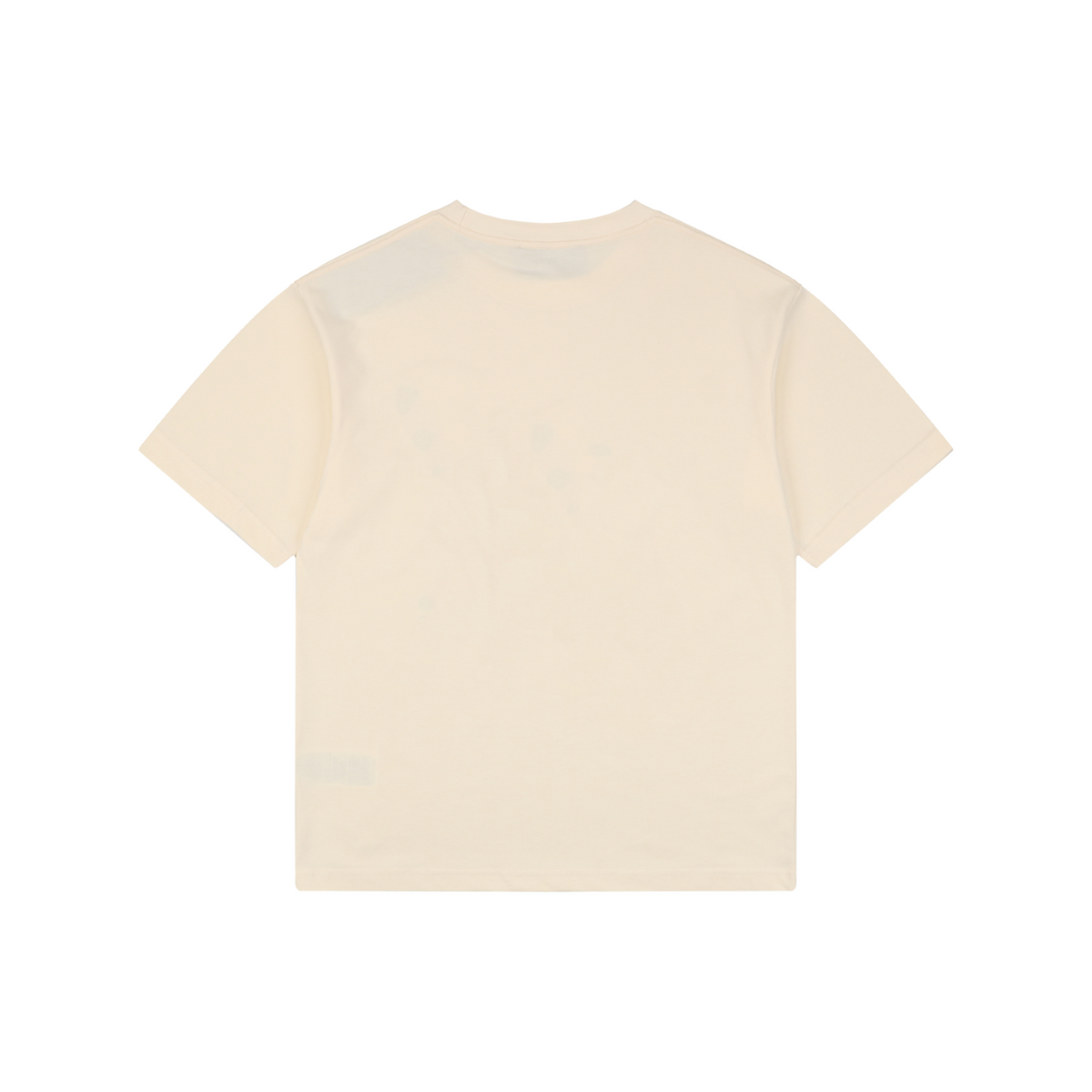 Gucci Registered Logo ‘Made in Italy’ Print Short Sleeve Tee — Cream