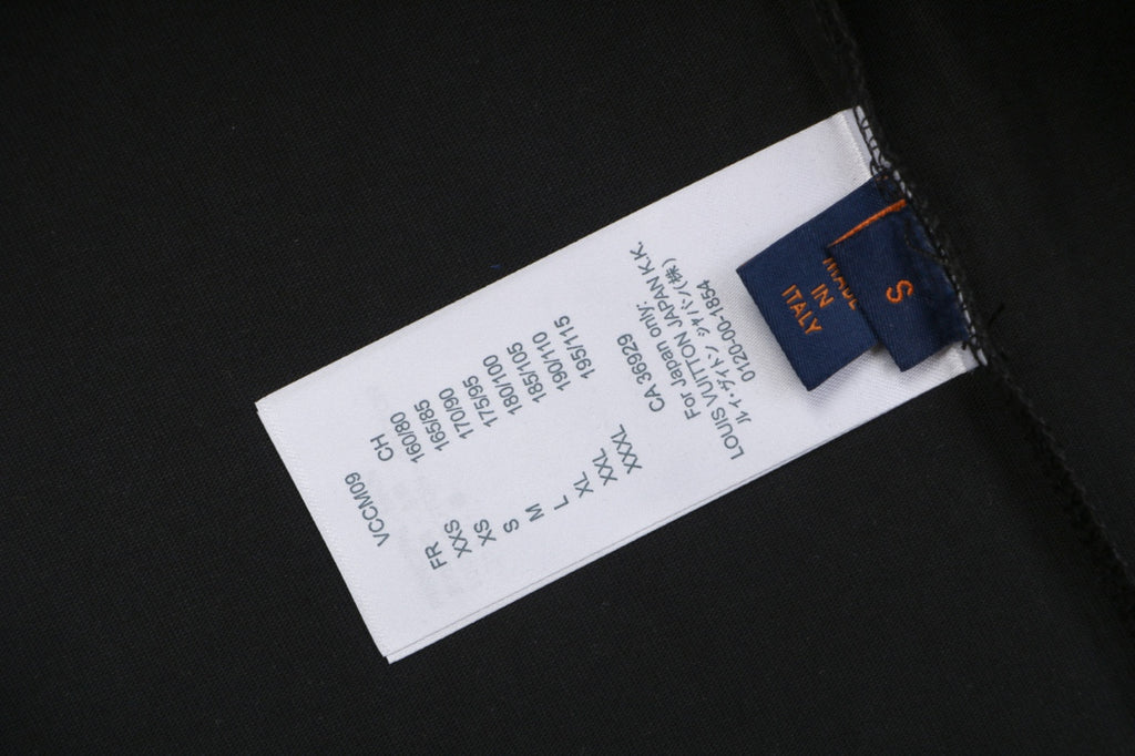 LV Sneaker Monogram Letter Embroidery Short Sleeve Tee