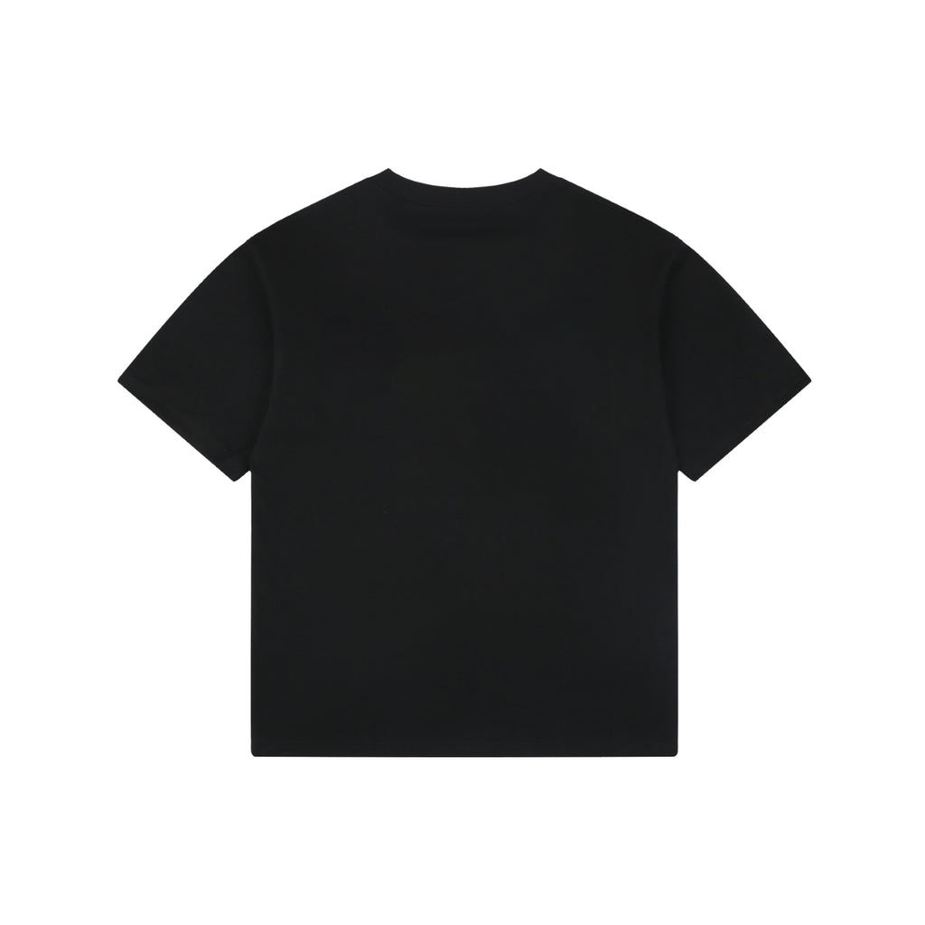 LV Sneaker Monogram Letter Embroidery Short Sleeve Tee