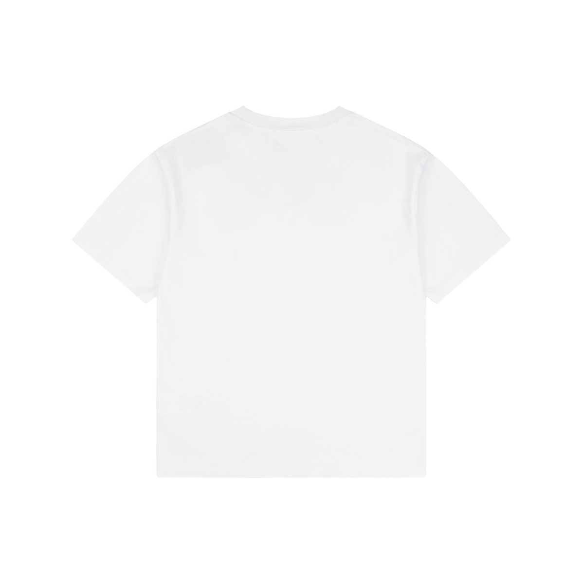 LV Sneaker Monogram Letter Embroidery Short Sleeve Tee – White