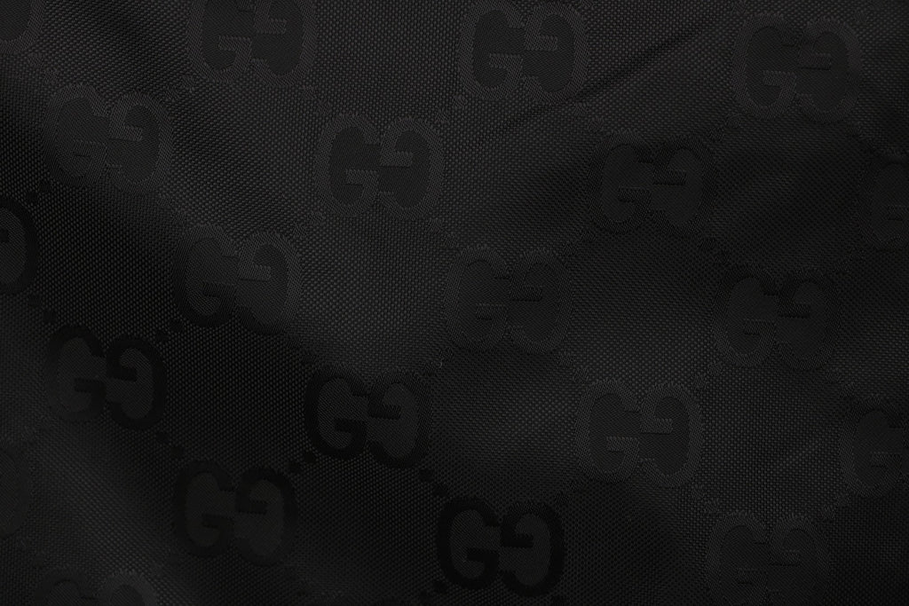 Gucci Double G Tonal Monogram Nylon Shorts – Black
