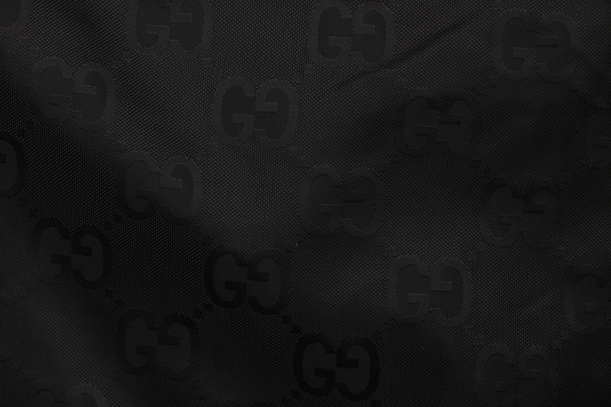 Gucci Double G Tonal Monogram Nylon Shorts – Black