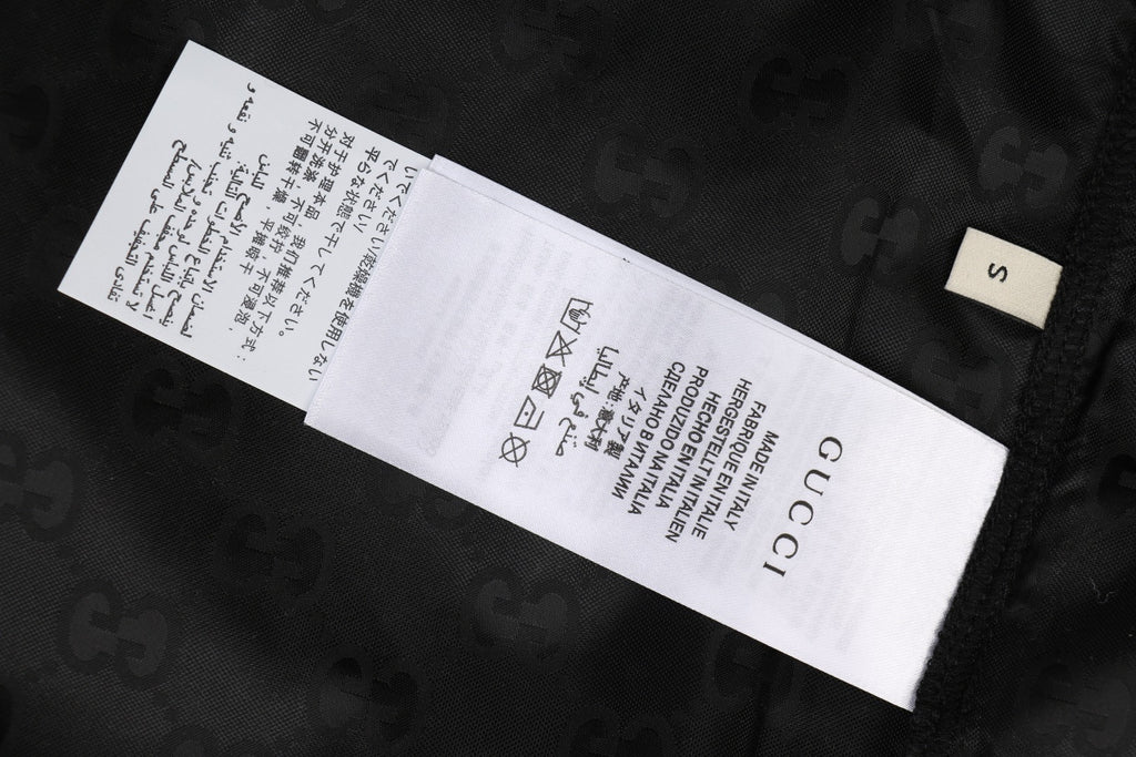 Gucci Double G Tonal Monogram Nylon Shorts – Black