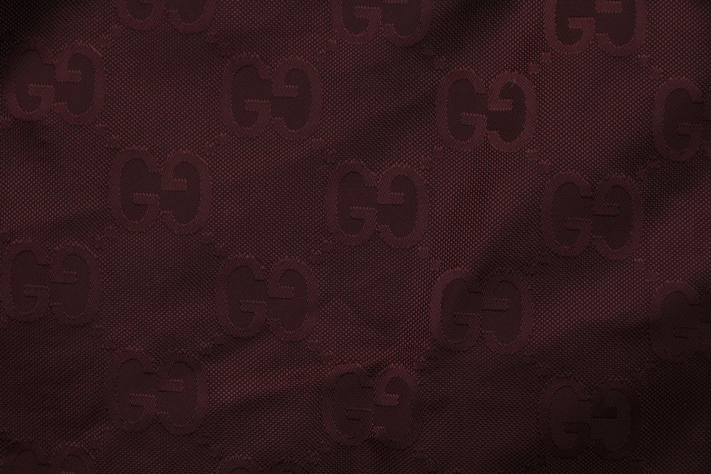 Gucci Double G Tonal Monogram Nylon Shorts – Burgundy