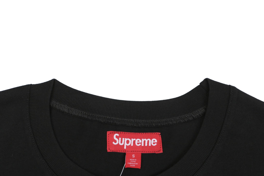 Supreme No.11 Crystal Rhinestone Football Jersey Tee – Black