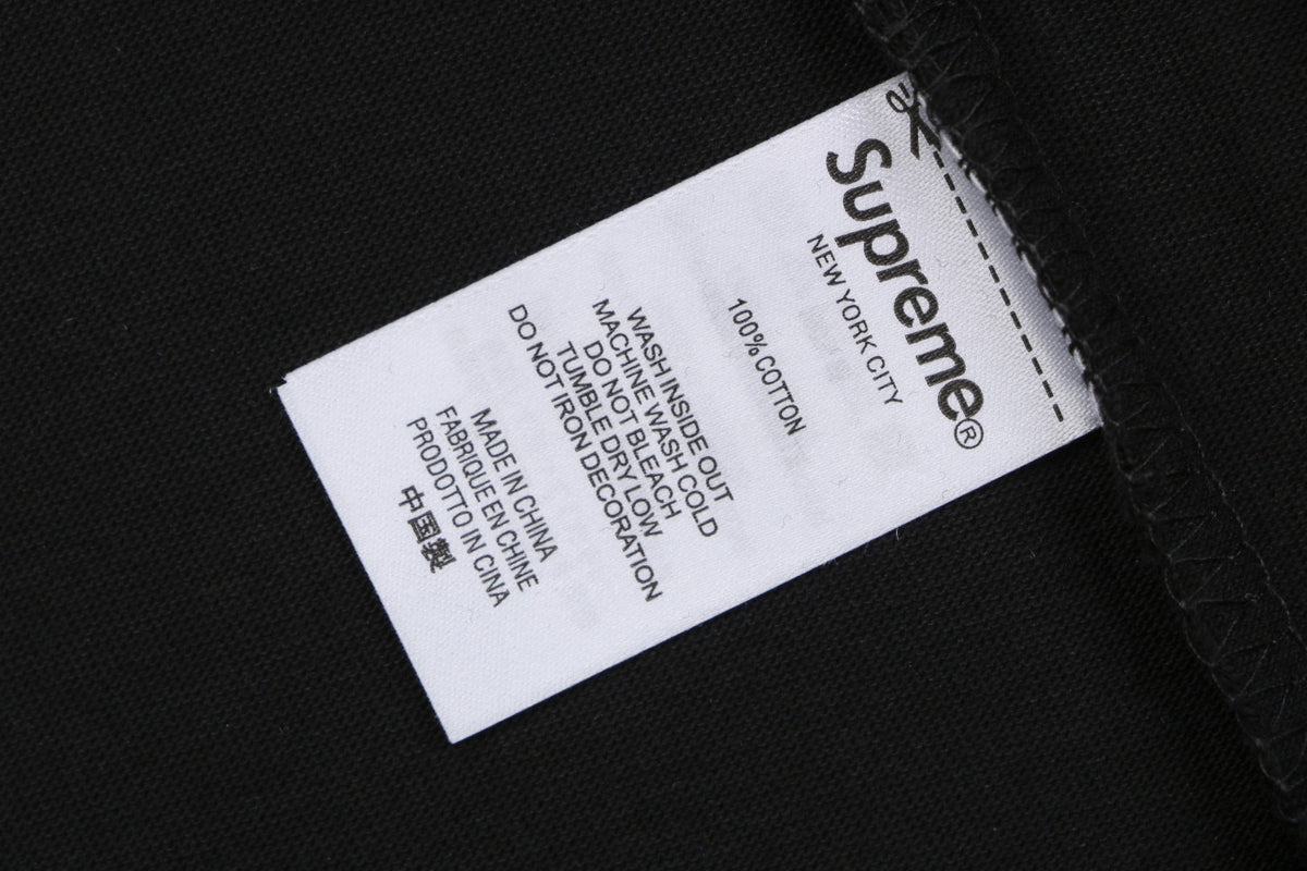 Supreme No.11 Crystal Rhinestone Football Jersey Tee – Black