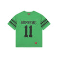 Supreme No.11 Crystal Rhinestone Football Jersey Tee – Green