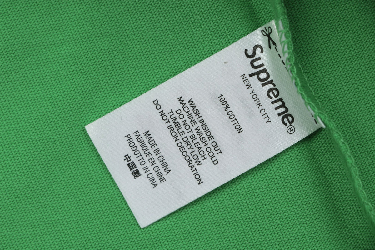 Supreme No.11 Crystal Rhinestone Football Jersey Tee – Green