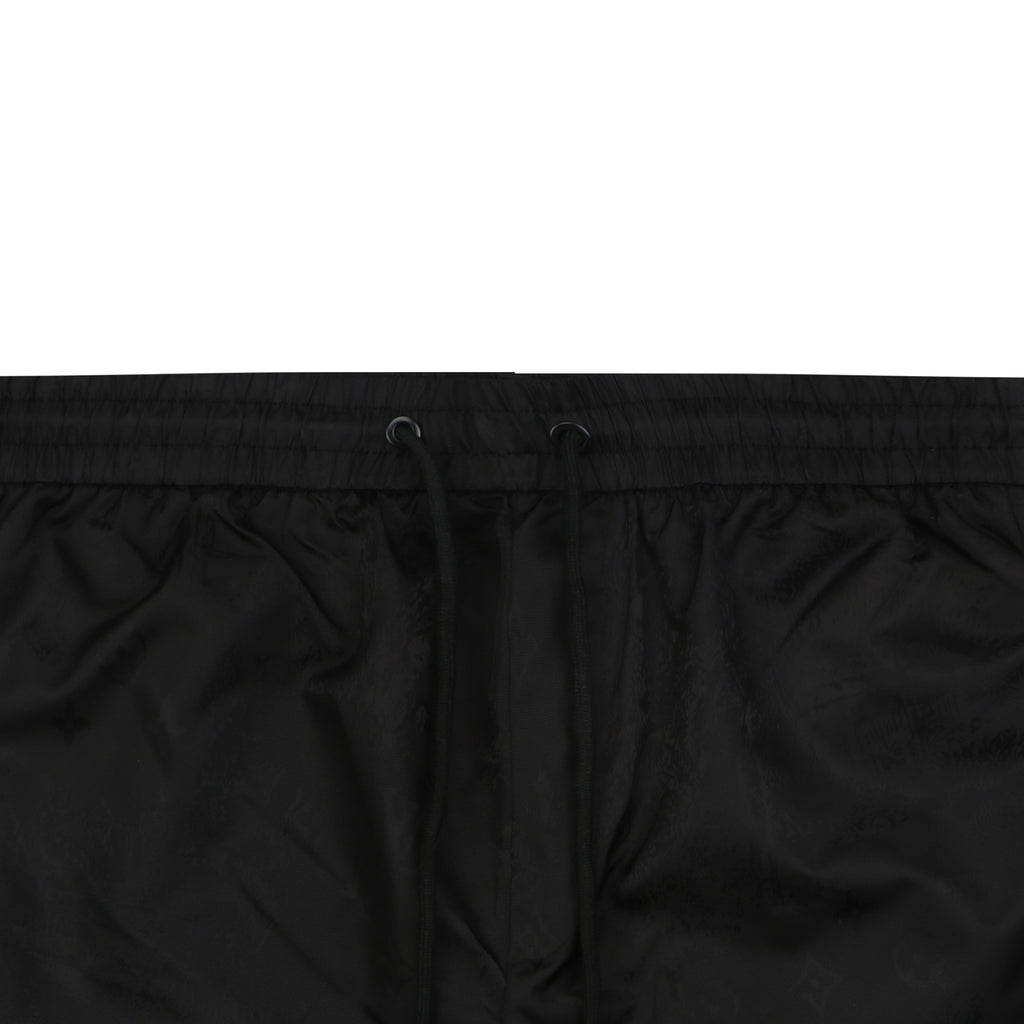 LV Landscape Silhouette Monogram Nylon Shorts – Black