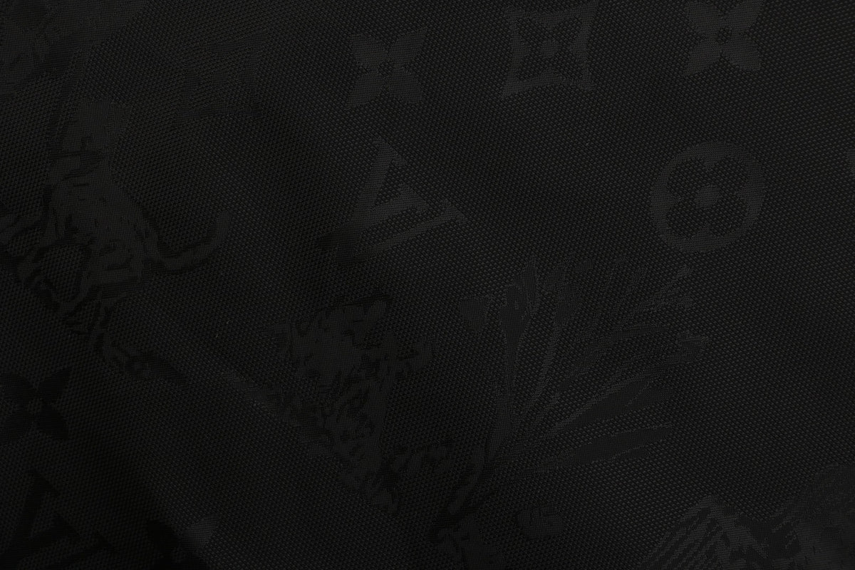 LV Landscape Silhouette Monogram Nylon Shorts – Black