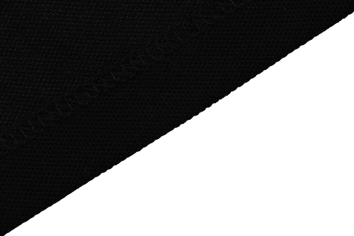 Burberry Oversized TB Monogram Silicone Logo Polo Shirt – Black