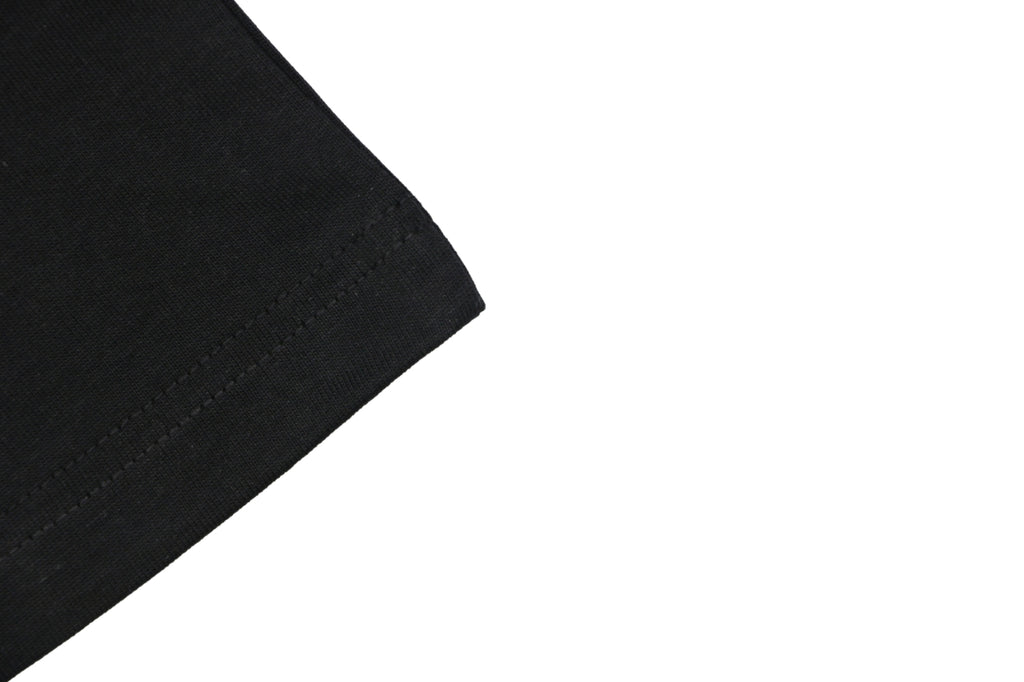 LV Monogram Towel Embroidery Short Sleeve Tee – Black / Blue