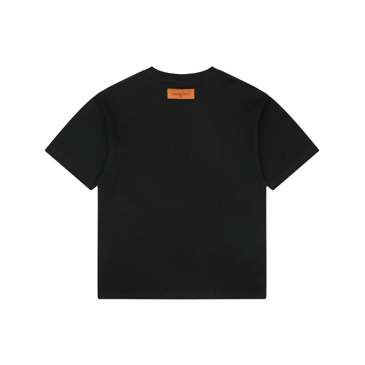 LV Monogram Towel Embroidery Short Sleeve Tee – Black / Blue