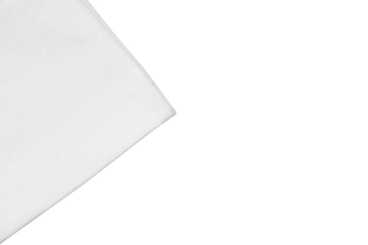LV Monogram Towel Embroidery Short Sleeve Tee – White / Blue