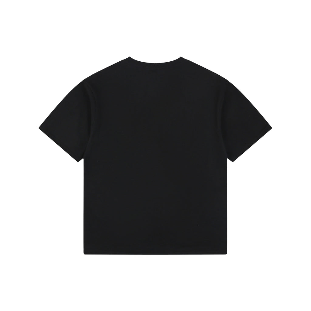 Gucci Double G Block Print Short Sleeve Tee – Black