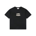 AMI Paris Playful AMI Logo Embroidery Short Sleeve Tee