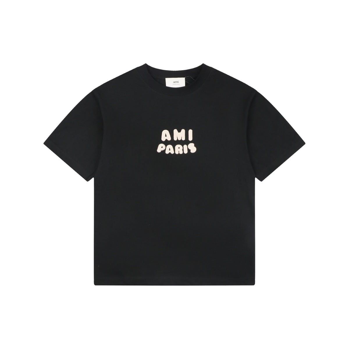 AMI Paris Playful AMI Logo Embroidery Short Sleeve Tee