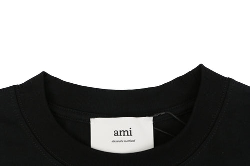 AMI Paris Playful AMI Logo Embroidery Short Sleeve Tee