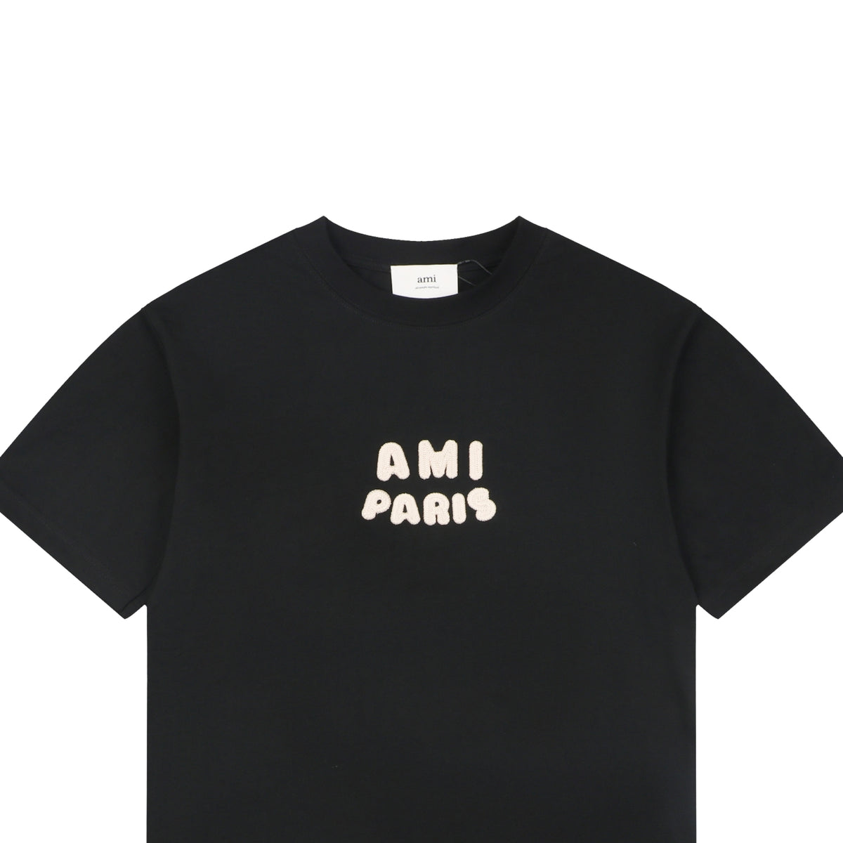 AMI Paris Playful AMI Logo Embroidery Short Sleeve Tee
