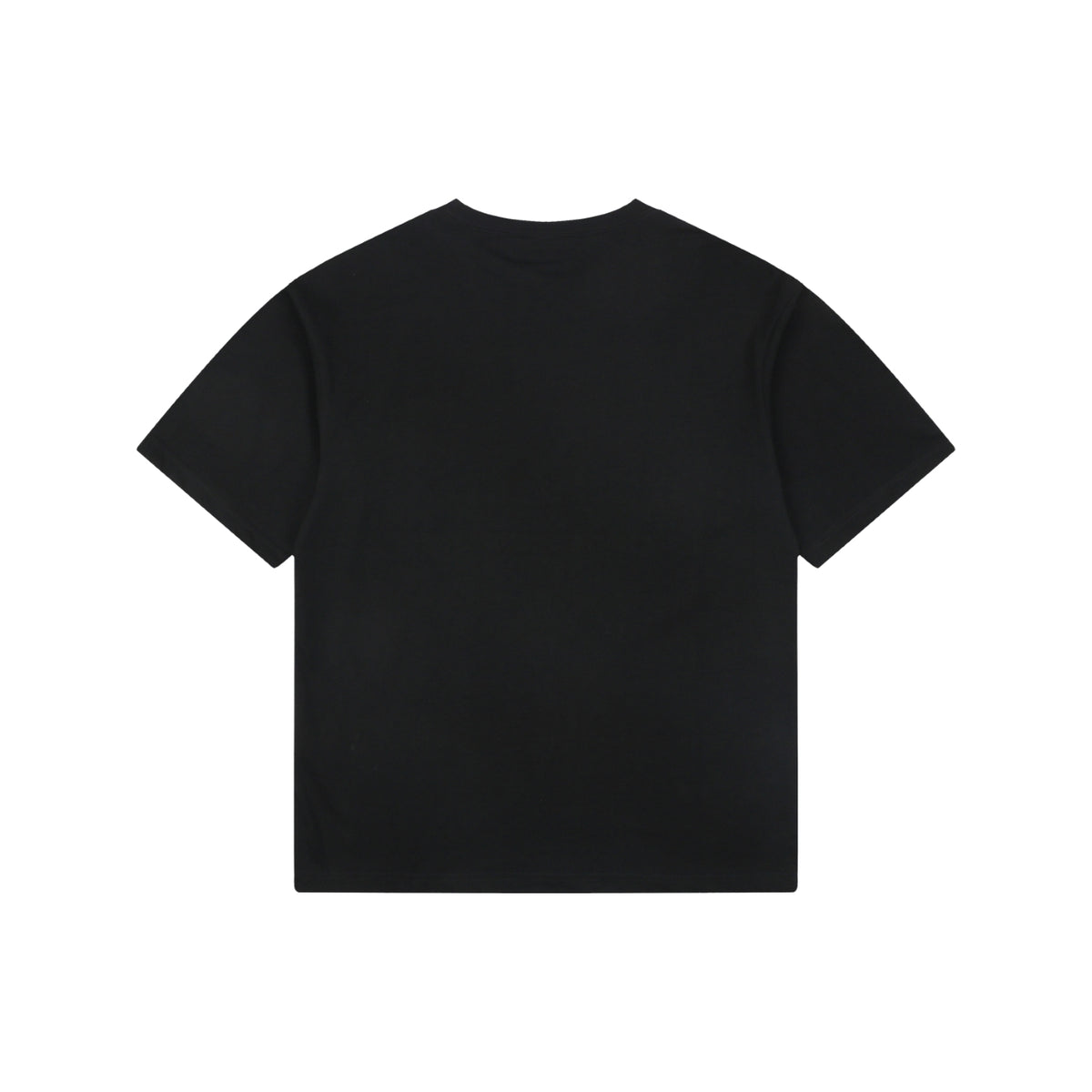 Fendi Gradient FENDI Logo Embroidery Short Sleeve Tee – Black