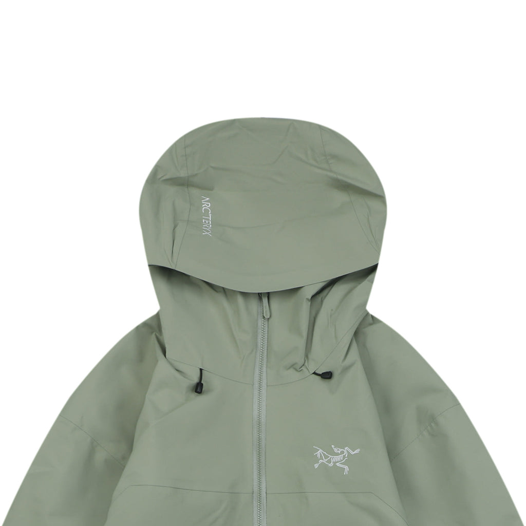 Arc'teryx Beta SL Sage Green Hooded Shell Jacket