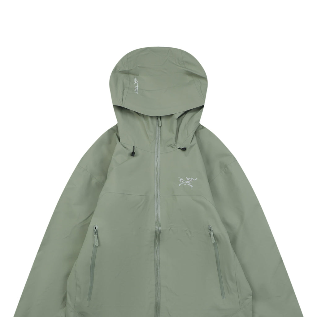 Arc'teryx Beta SL Sage Green Hooded Shell Jacket