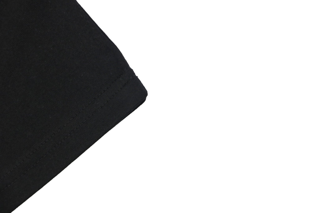 Burberry Black Short-Sleeve T-Shirt with Check Pocket
