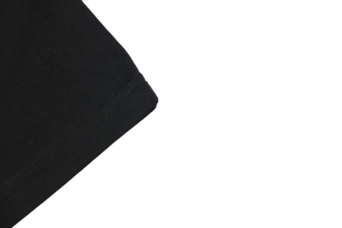 Burberry Black Short-Sleeve T-Shirt with Check Pocket