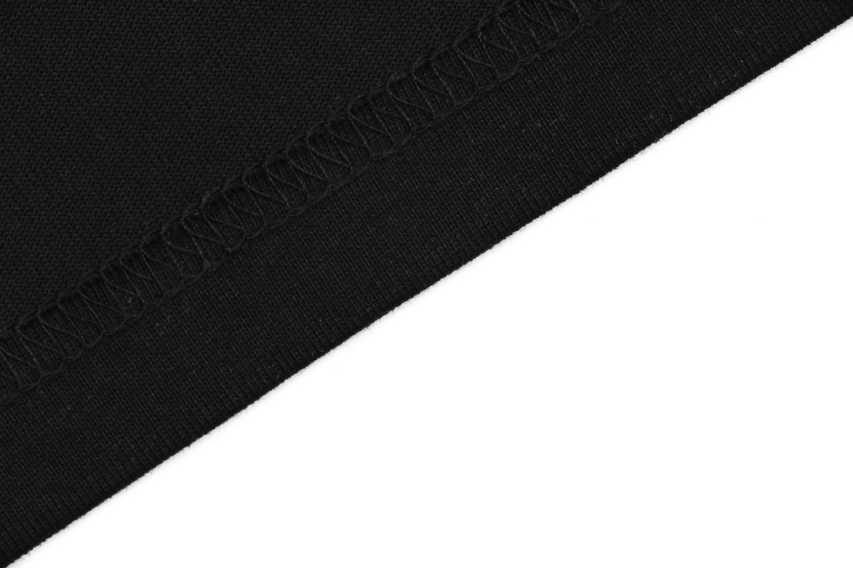 Burberry Black Short-Sleeve T-Shirt with Check Pocket