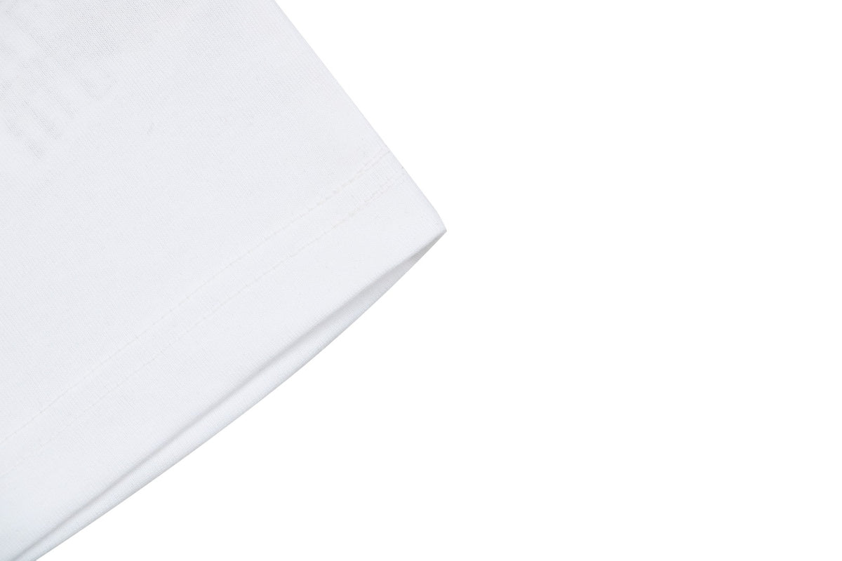 Burberry White Short-Sleeve T-Shirt with Check Pocket