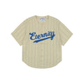 Saint Michael No. 42 Pinstripe Short-Sleeve Baseball Jersey