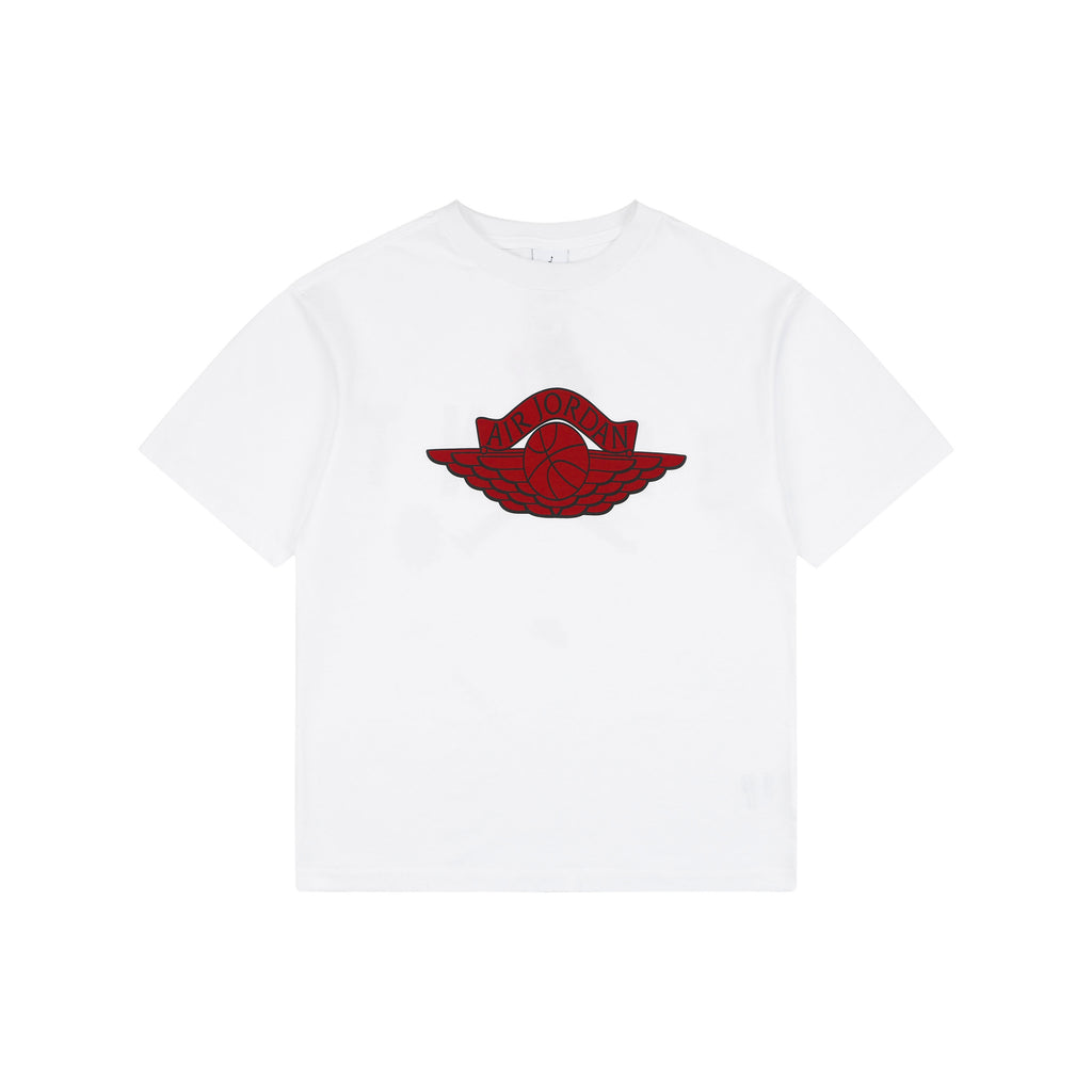 Saint Michael White Winged Basketball Graphic Short-Sleeve T-Shirt