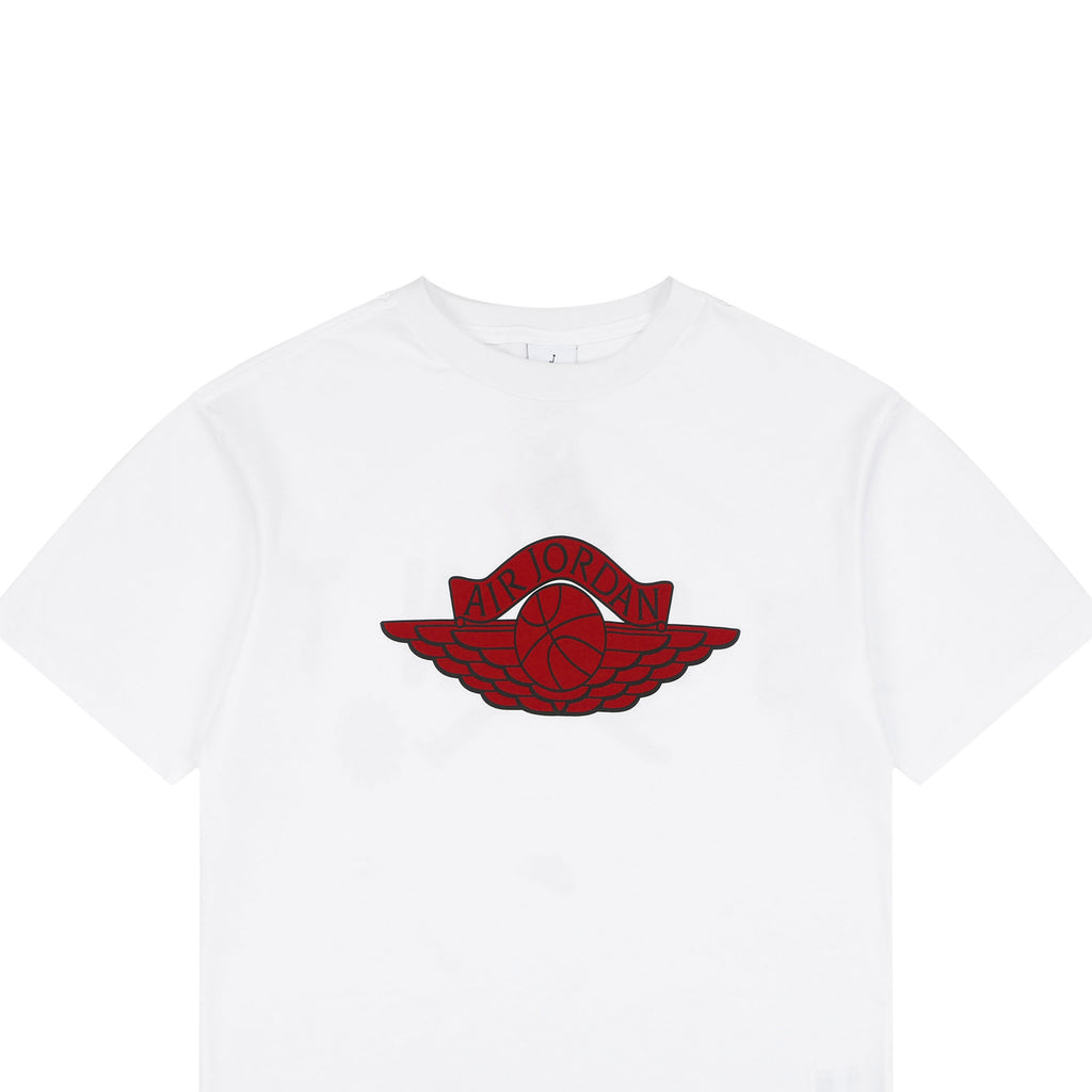 Saint Michael White Winged Basketball Graphic Short-Sleeve T-Shirt