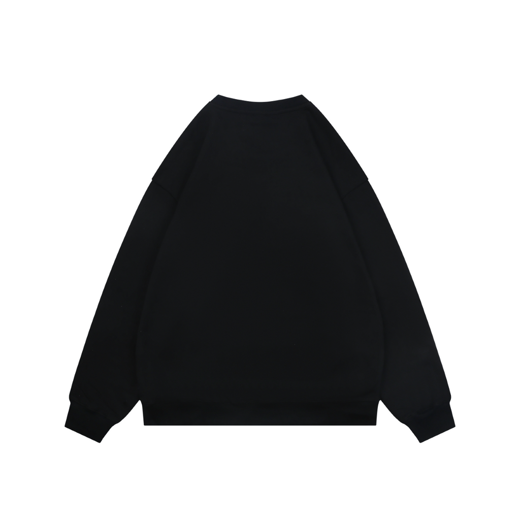 Louis Vuitton Black Monogram Pocket Crewneck Sweatshirt