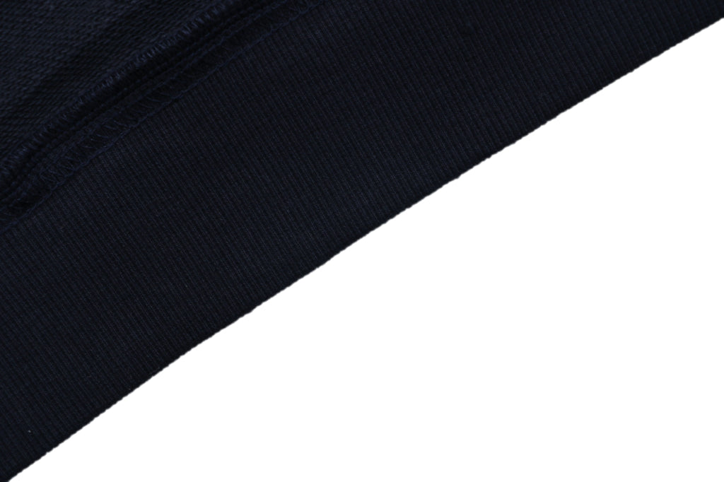 Dior Dark Navy Handwritten Logo Embroidered Hoodie