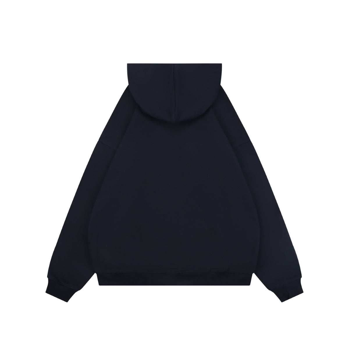 Dior Dark Navy Handwritten Logo Embroidered Hoodie