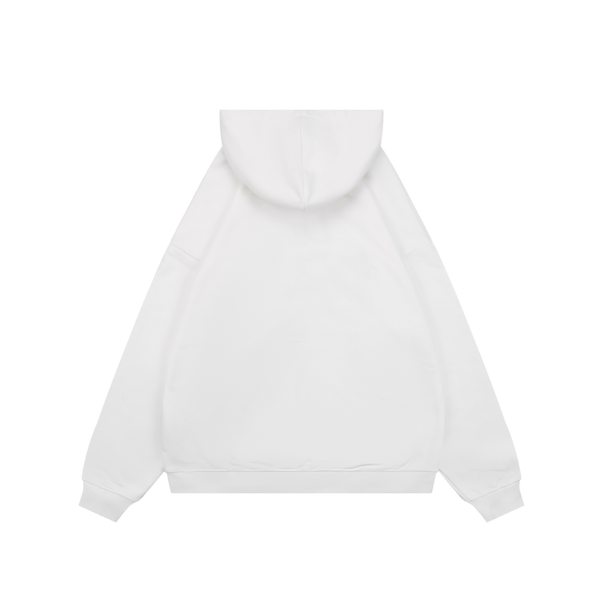 Dior White Handwritten Logo Embroidered Hoodie