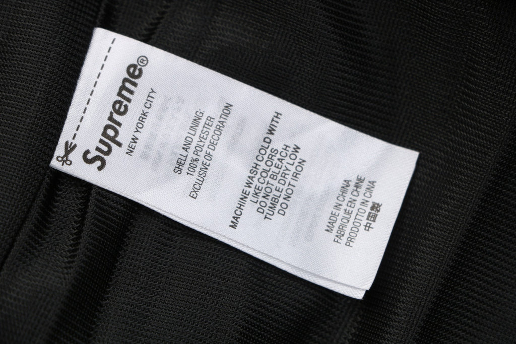 Supreme Denver Nuggets Embroidered Side-Stripe Shorts - Black