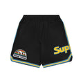 Supreme Denver Nuggets Embroidered Side-Stripe Shorts - Black