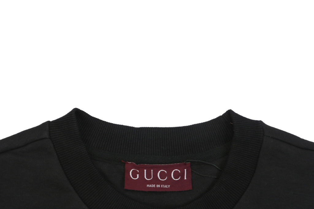 Gucci Square G Embossed Crewneck Sweatshirt - Black